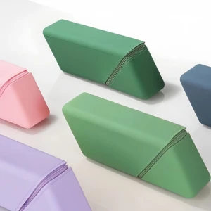 Multi-Functional Silicone Cute Pencil Case for School Children Soft Plastic Pencil Box with Zipper Closure