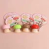 Mushroom keychain
