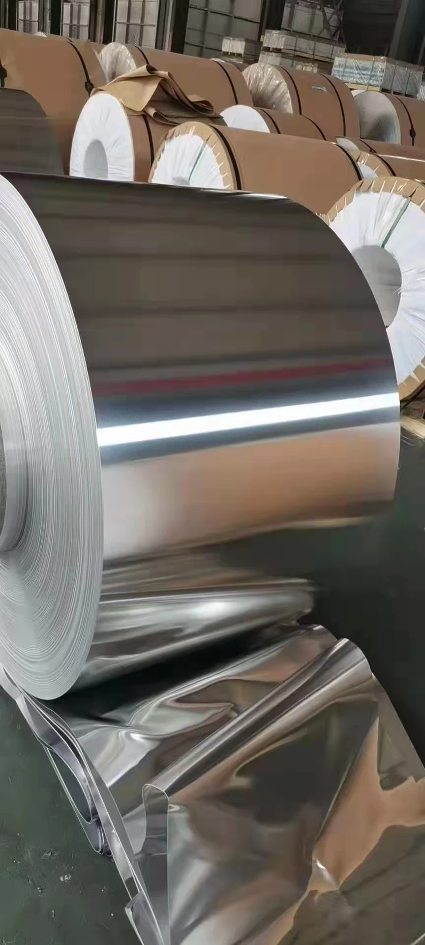 Factory Direct Sale Aluminium Foil Grade Aluminium Foil Jumbo Roll 8011