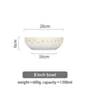 8 inch bowl-A4H5C3N36