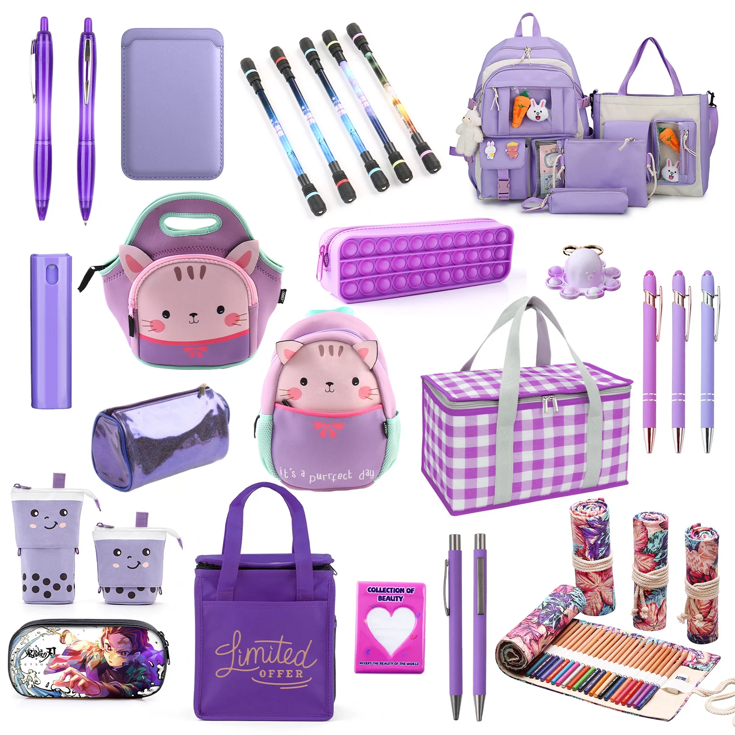 Набор заводских канцелярских принадлежностей, топ продаж, Подарочная коробка, набор канцелярских принадлежностей со стандартной планой 2022 года для офисных участников, бамбуковые канцелярские принадлежности