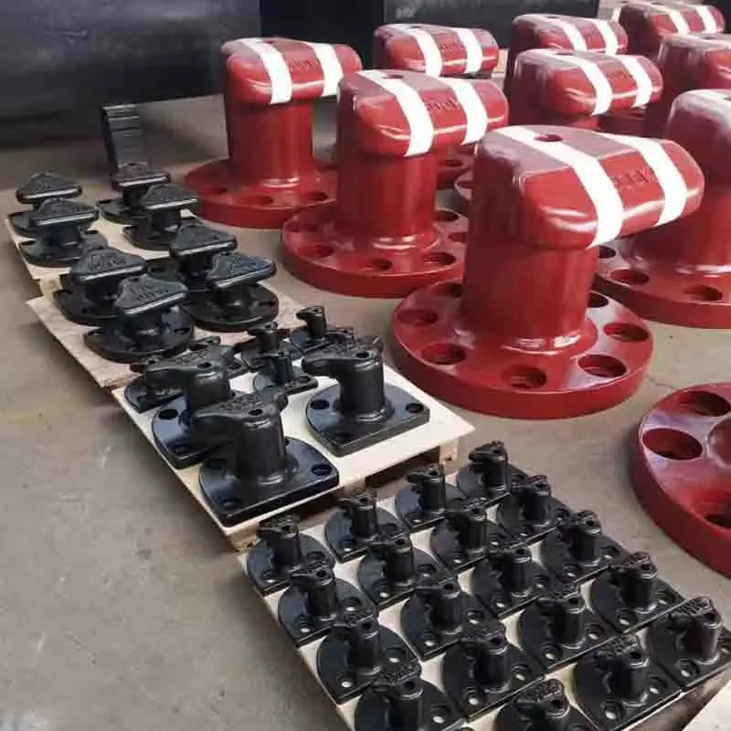 Pier Round Bottom Square Bottom Mooring Equipment Mooring Pole Marine Mooring Bollards
