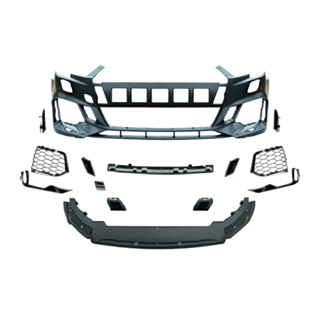 KEBEL Hatchback Front Bumper Assembly za Audi A3 2017-2020 Nadogradnja na RS3 2017-2020 OEM stil Auto Body dijelovi
