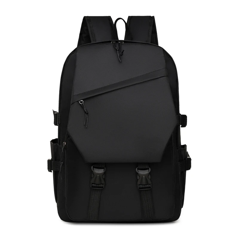 Trendy Backpack 2023couple Large Capacity Back Pack Women Men Black