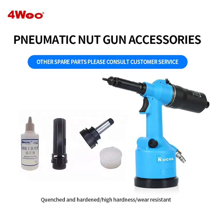 Pneumatic Rivet Nut Gun Accessory Rocol Nut Tool Special Motor Cylinder ...