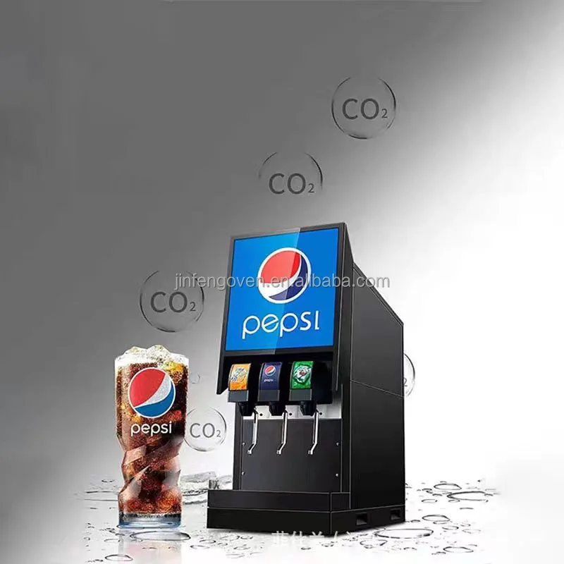 ステンレススチール製ペプシ飲料自動販売機 - レストラン用冷却機器