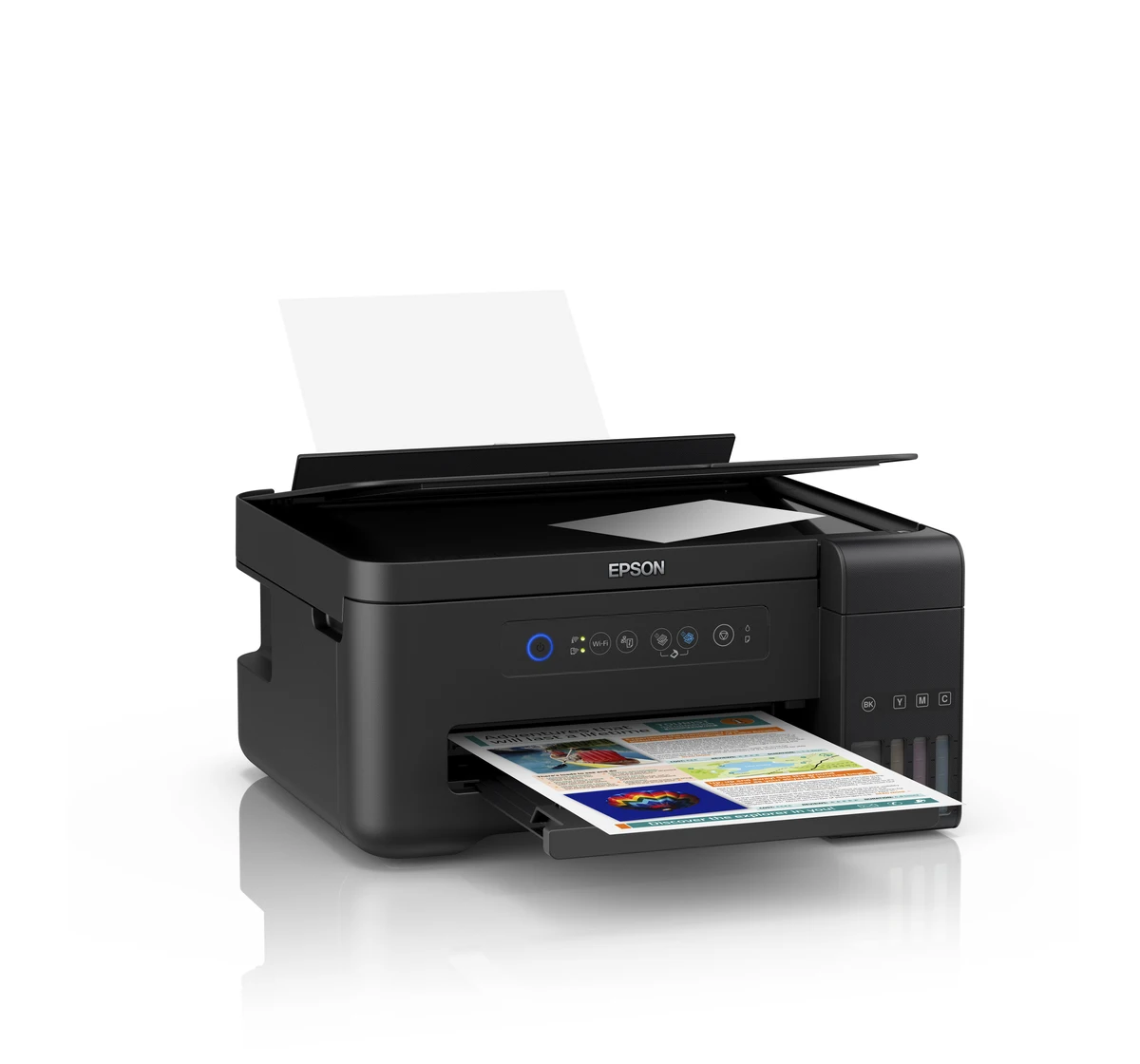 For Epson 2021 New Year 4-Color Photo Inkjet Printer L4158 WIFI 3-in-1 Multifunction Machine Card Printer Equivalen