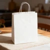 Bolsa de papel blanca