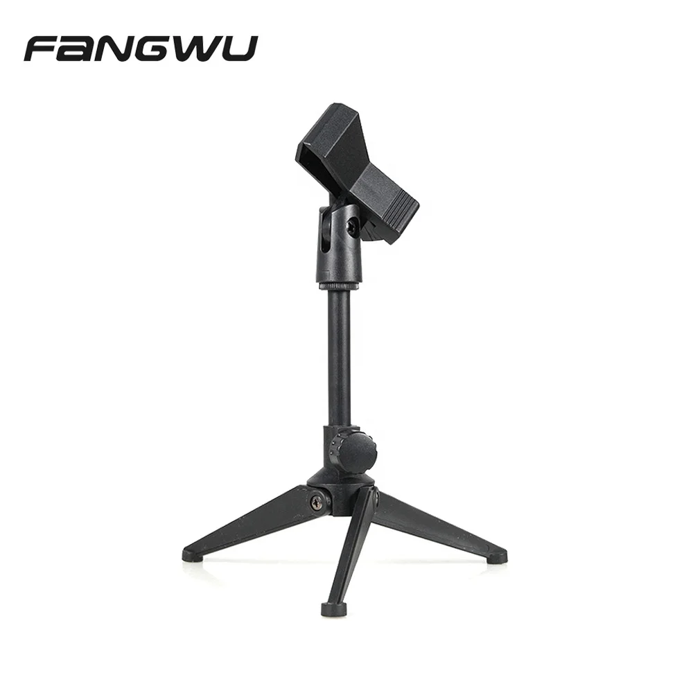 Supporto microfono da tavolo treppiede wired micro... - Grandado