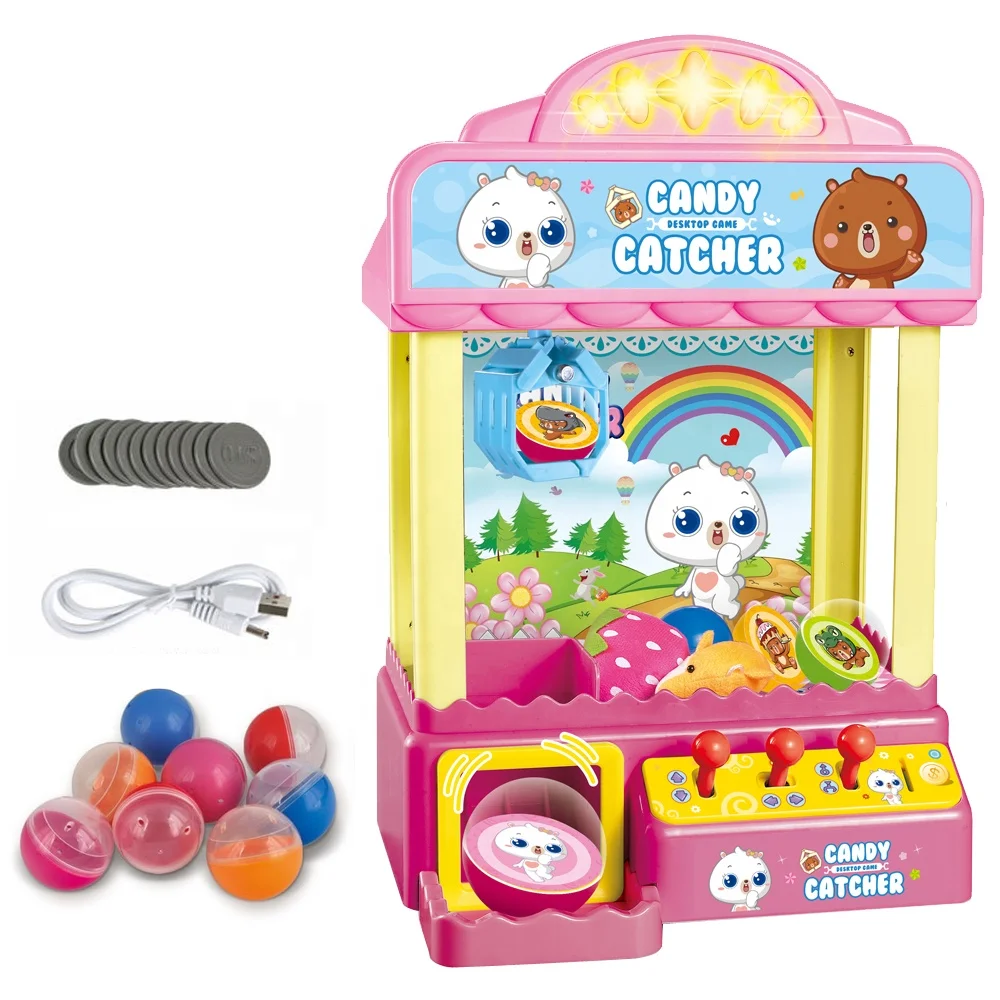 Mini Claw Machine Fun Toy Grabber for Kids Adults