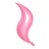Palloncino rosa a forma di S da 24 pollici