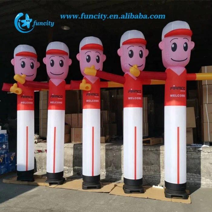 Sky Dancer with  Light Car Washing Air Dancer Inflatable Sky Dancer