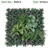 Purple Base Mixed Foliage Artificial Wall Panel