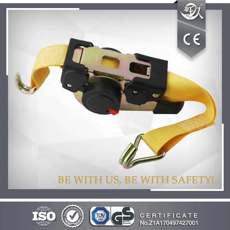 Auto Retractable Ratchet Tie Down Straps