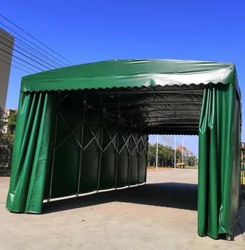 Conditioning Lighting Can Be Installed Night Market Wide Rangements Push And Pull Movable Tent With Four-sided Cover