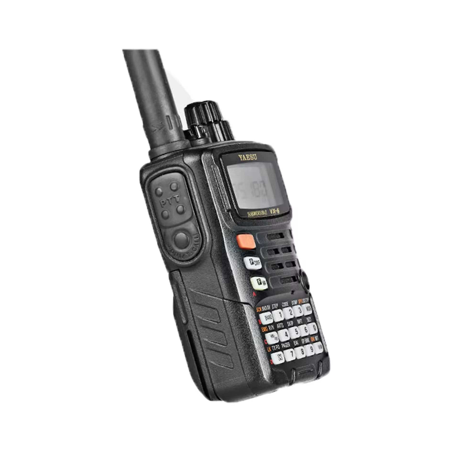 Yaesu VX-6 Waterproof Dual Band Walkie Talkie - 5W Long Range