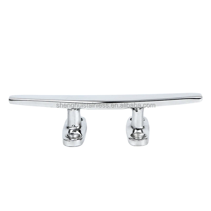 product shenghui boat cleats 316 stainless steel marine hardware low silhouette cleat-4