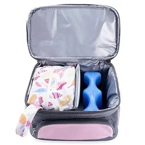 Portable Thermal Breast Milk Insulated Baby Bottle Cooler Bag