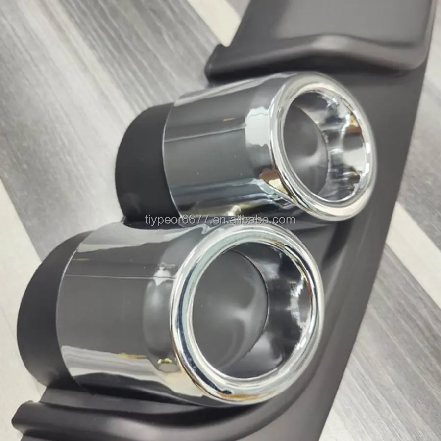 product tiypeor universal rear bumper lip spoiler diffuser splitter shark fin style protector-6