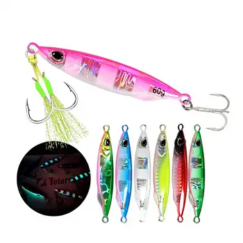 Metal Jig Artificial Hard Bait for Shore Casting Largemouth Bass-Sea Fishing Boat Use – Metal Jig – view 2