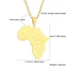 Continente africano dorado