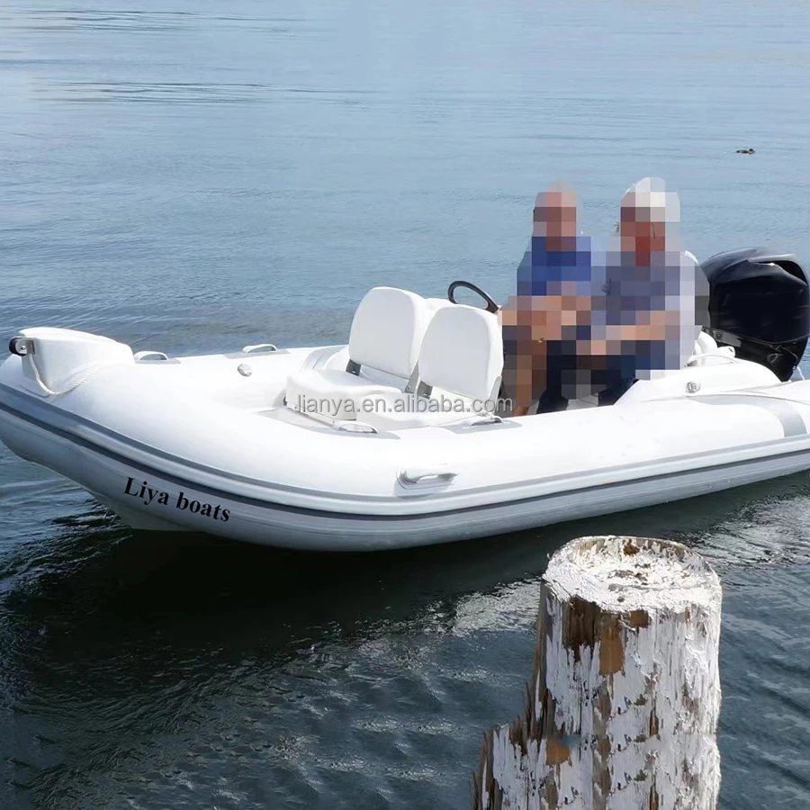 Liya 4.3m Hypalon Sport Rib Boat Fiberglass Hull Inflatable