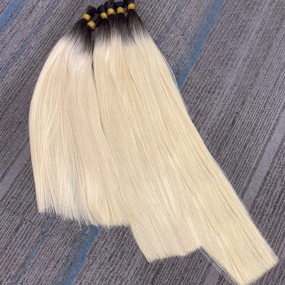 100% Human Hair Bulk Extension Virgin Deep Wave Curly 10a Hair Bulk Weaving For Braiding_voghion.com
