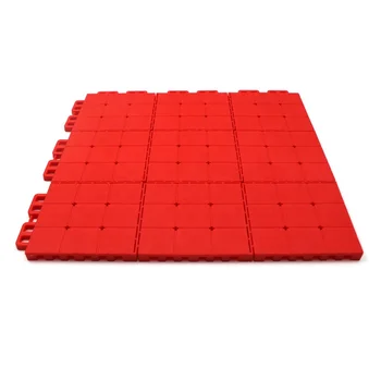 30.6*30.6*1.3 Anti-Slip High Elasticity Medium Soft TPV Interlocking Tile for Kindergarten Sports Court Pickleball Court