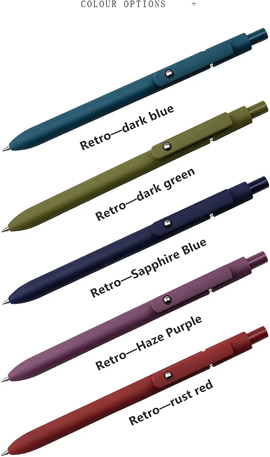 Индивидуальные гелевые шариковые ручки, раздвижная ручка с красочным дизайном 0,5 мм, черные ручки с быстрой сушкой и черными чернилами, удобные гладкие Письменные ручки