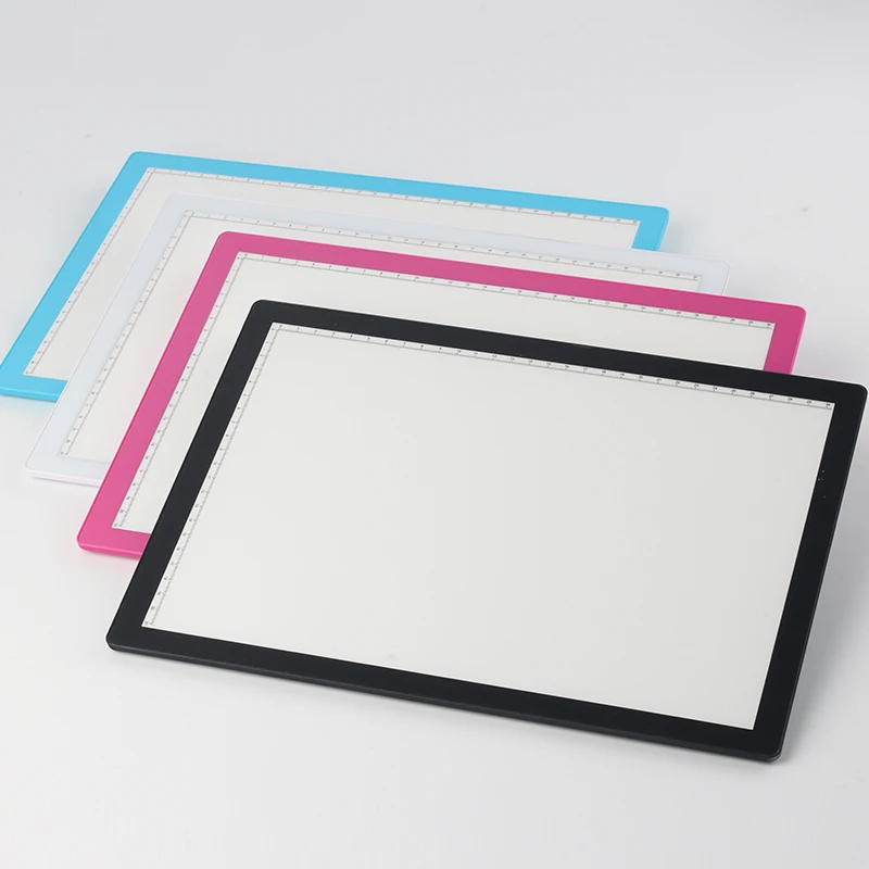 LED Light Pad, A4-D26 Wireless Battery Powered Light Pad Artcraft Tracing  Pad