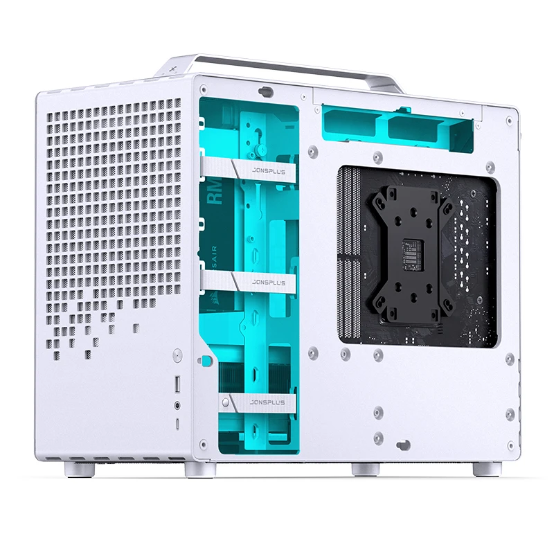 JONSBO Z20 White PC Case - Support Mini-Itx & Micro-atx