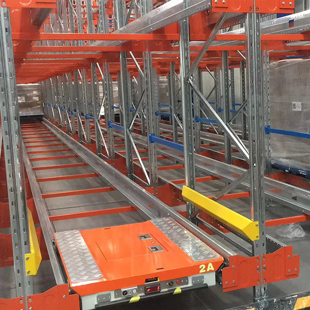 Jracking Automated Four Way Radio Shuttle Pallet Rack for Industrial Warehouse