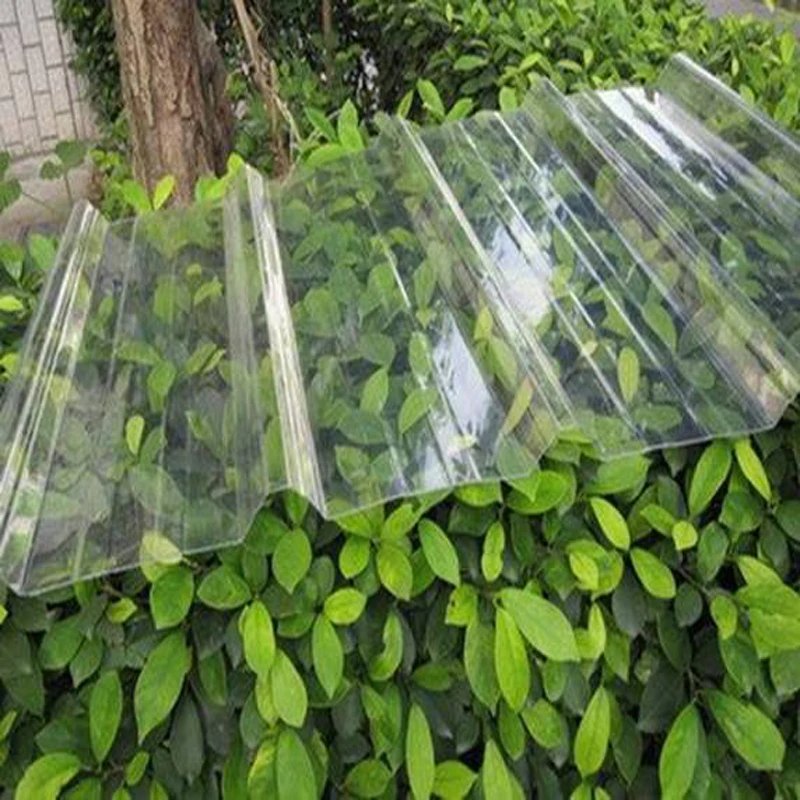 Factory Cheap Price Uv Clear Polycarbonate Roofing Sheet Panel / Corrugated clear Hard Plastic Pc Sheets