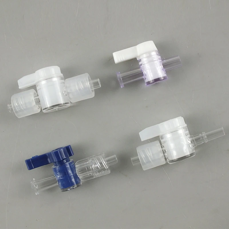 New Micro Two-way Switch Valve Microfluidic Specialized Two Way Valve Plastic Switch Valve