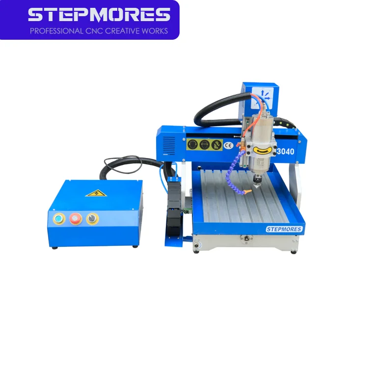 Metal Cnc Milling Machine  Router Cnc 3040  Wood Router Ncwork Controller 1.5kw Spindle with Water Sink