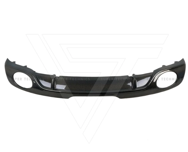 Aspec Style Carbon Fiber Rear Diffuser (t2) For Audi Tt Mk2 2008-2014 ...