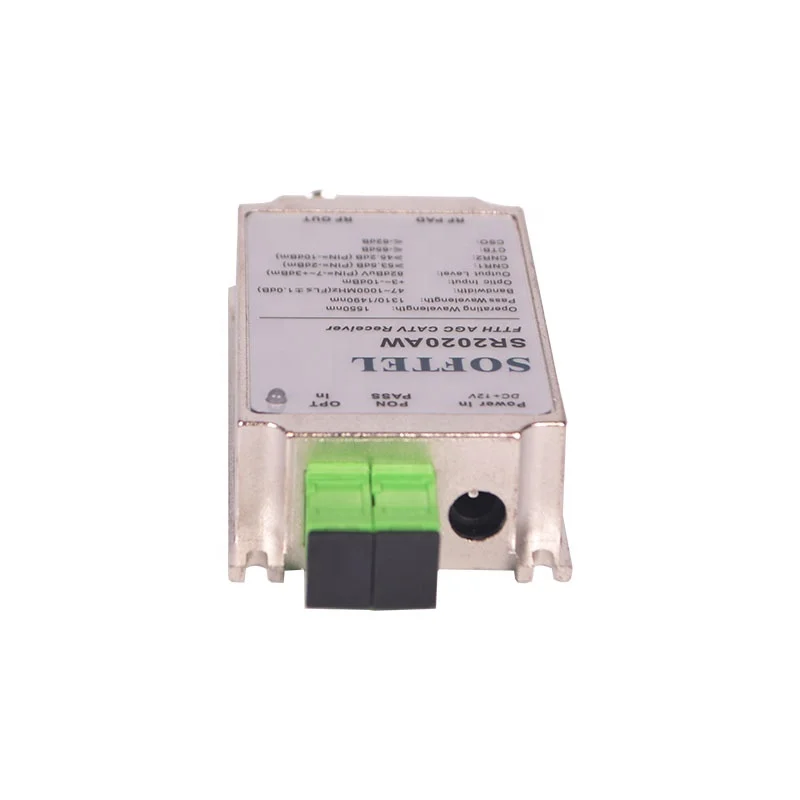 FTTH Active Mini Node With WDM and AGC SR2020AW