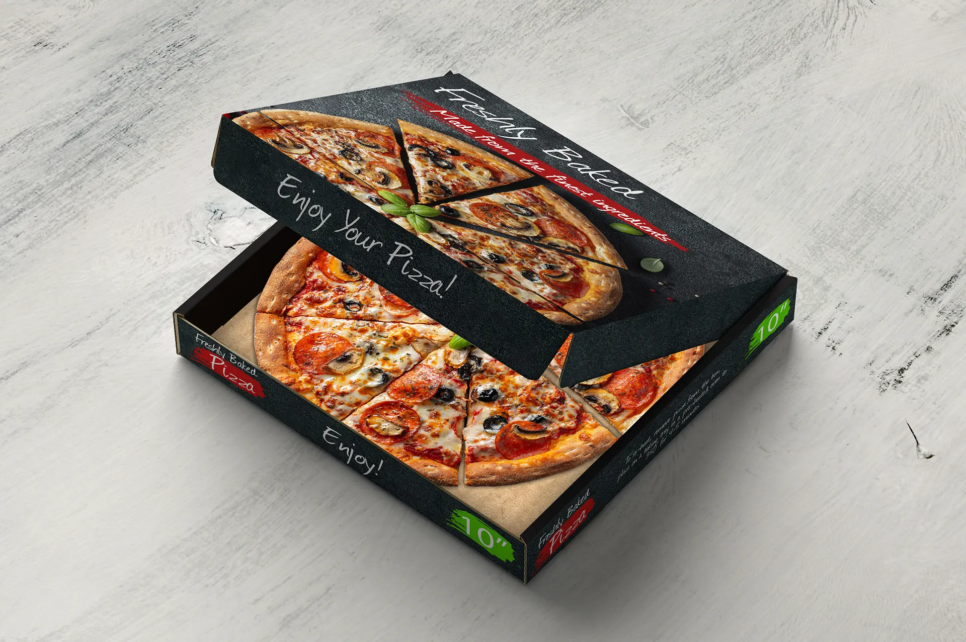 Custom Pizza Box
