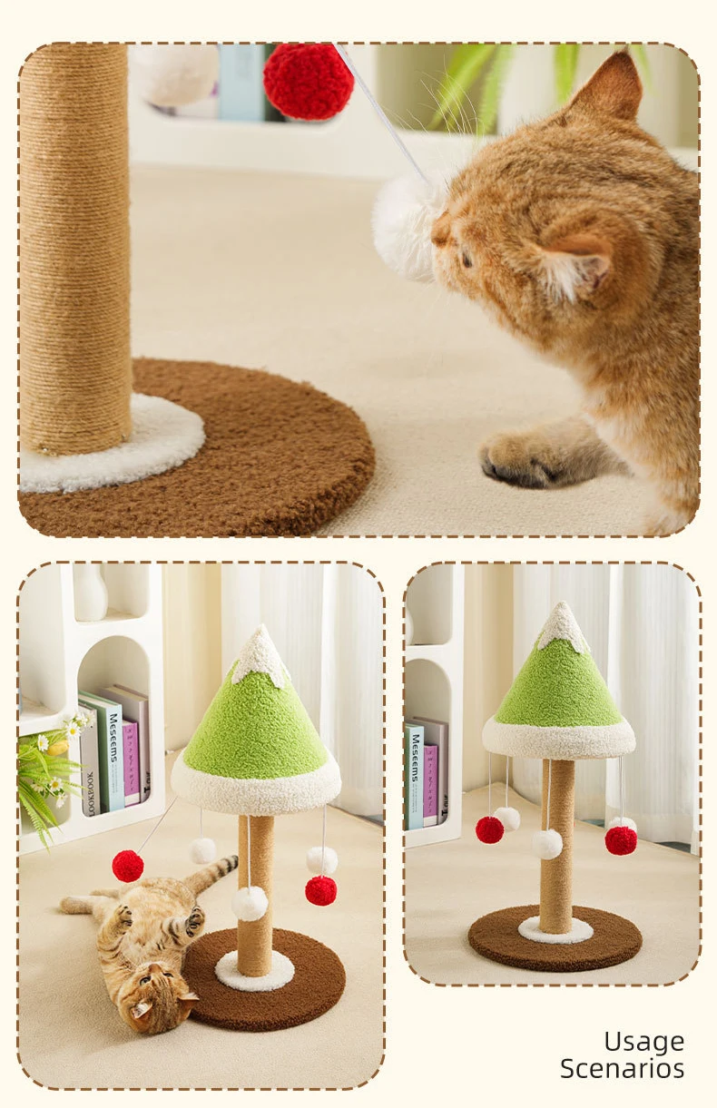 Cat Climbing Frame Grab and Play a cat Scratch Board Toy Rope Grab Column Catch cat Products supplier