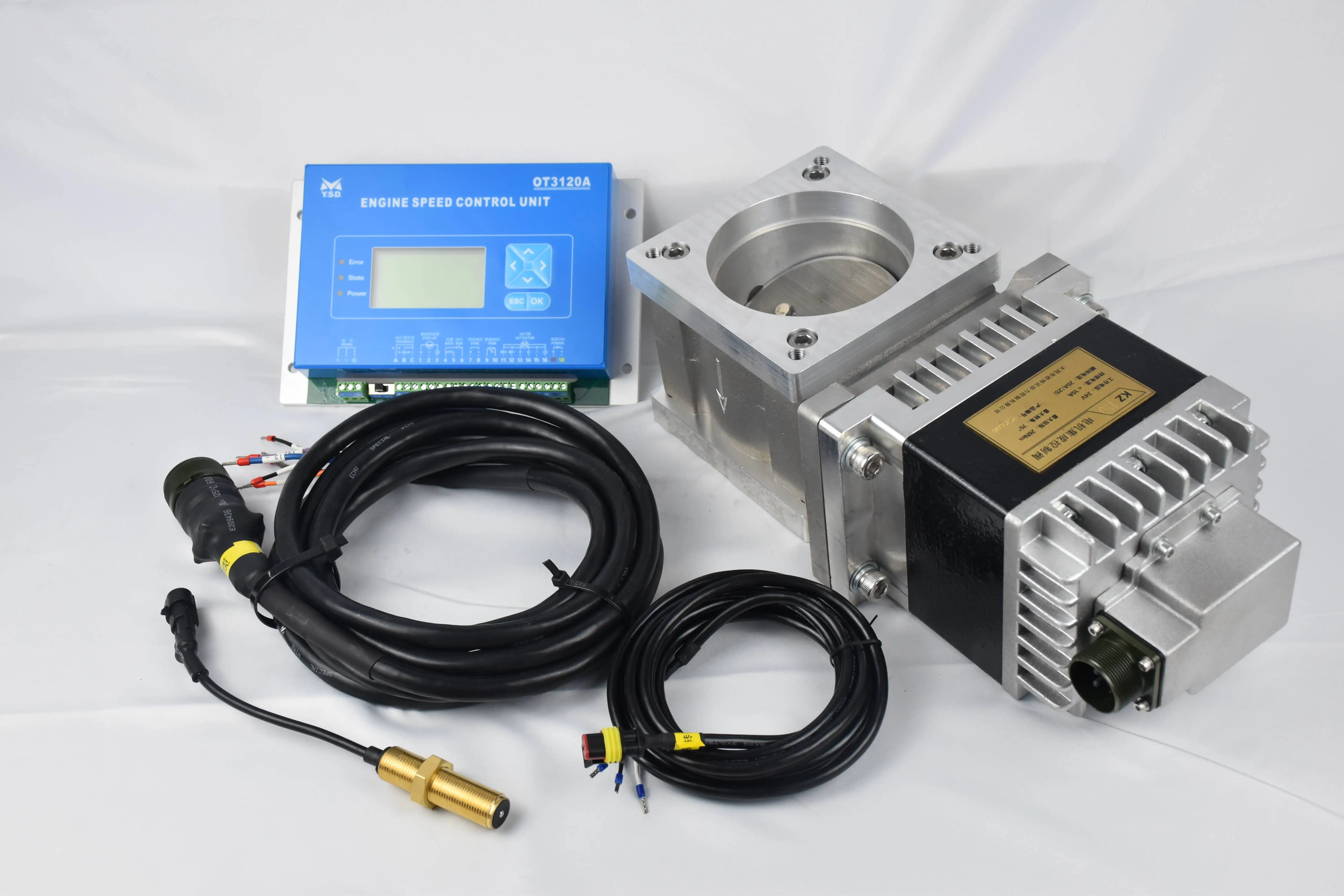 Proact Isc Model Ii Ot3120a Digital Speed Controller Heinzmann Dc6 Altronic Woodward Proact ...