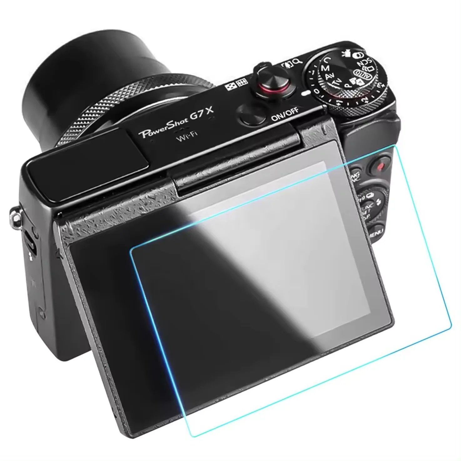 For Canon G7X Mark II G9X G9XII G7X G5X Digital Camera 9H Waterproof Anti-scratch Tempered Glass Screen Protector Film