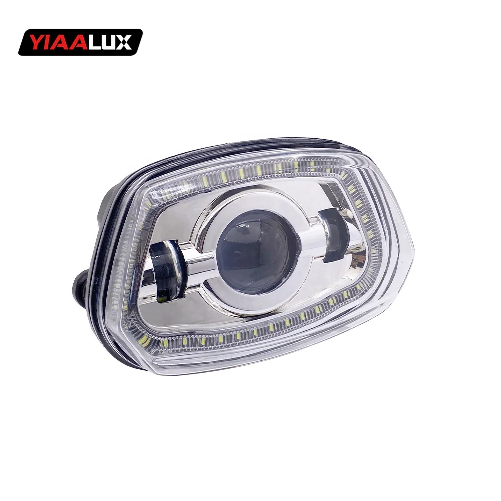 Светодиодный налобный фонарь с ДХО, фара для Vespa Sprint 150, аксессуары для vespa