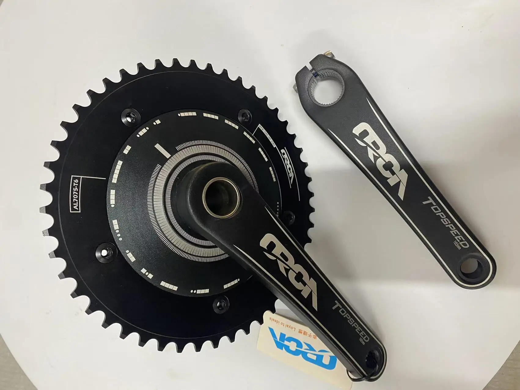 ORCA BCD144 Single Speed Chainring - 44-76t, Hollow Crank