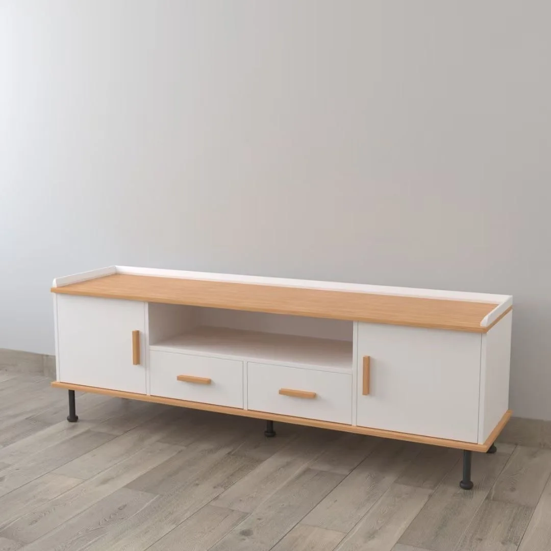 Дом Multi 5 слайдов E1 MDF с дубовым шпоном угловой шкаф для хранения с ящиками