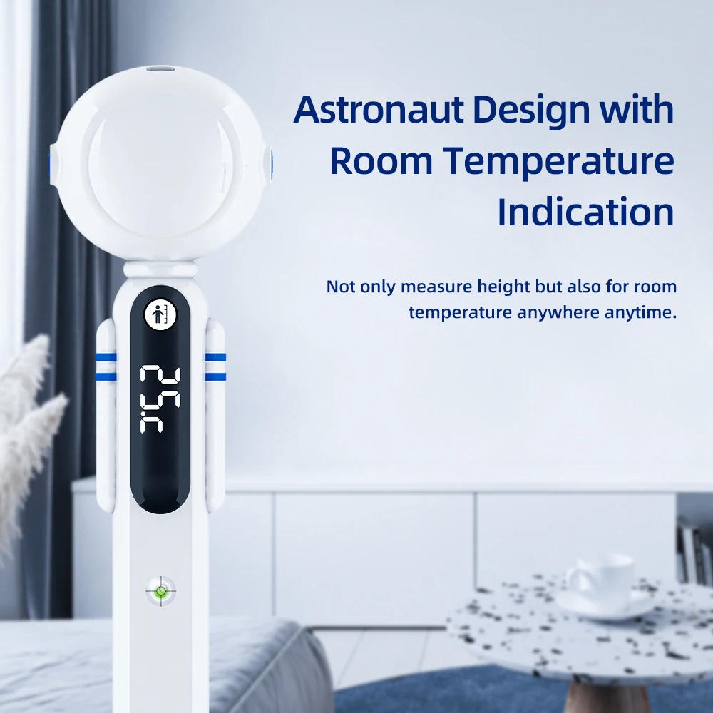 Precision Digital Ultrasonic Height Measuring Ruler for Kids and Adults Essential Height Measurement Instrument
