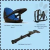 black samurai+seat  cushion blue