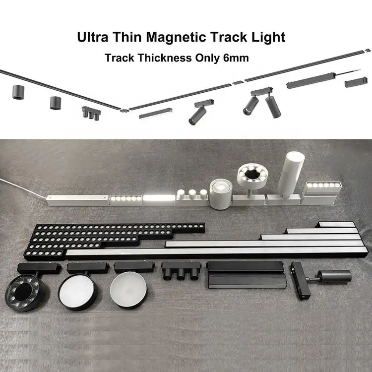 Chinese Factory Customized Led Pendant Light Aluminium Surface Mounted Waterproof  Track Light