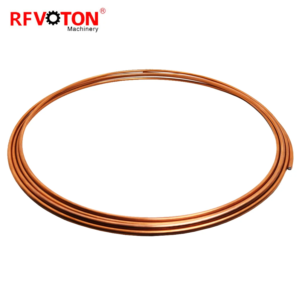 Semi-Rigid na RG402 Coax Cable na may Copper Tube na Outer Conductor Jacket at PTFE Dielectric para sa RG141 at RG402