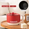 Red/1.5L Single pot(black inner)