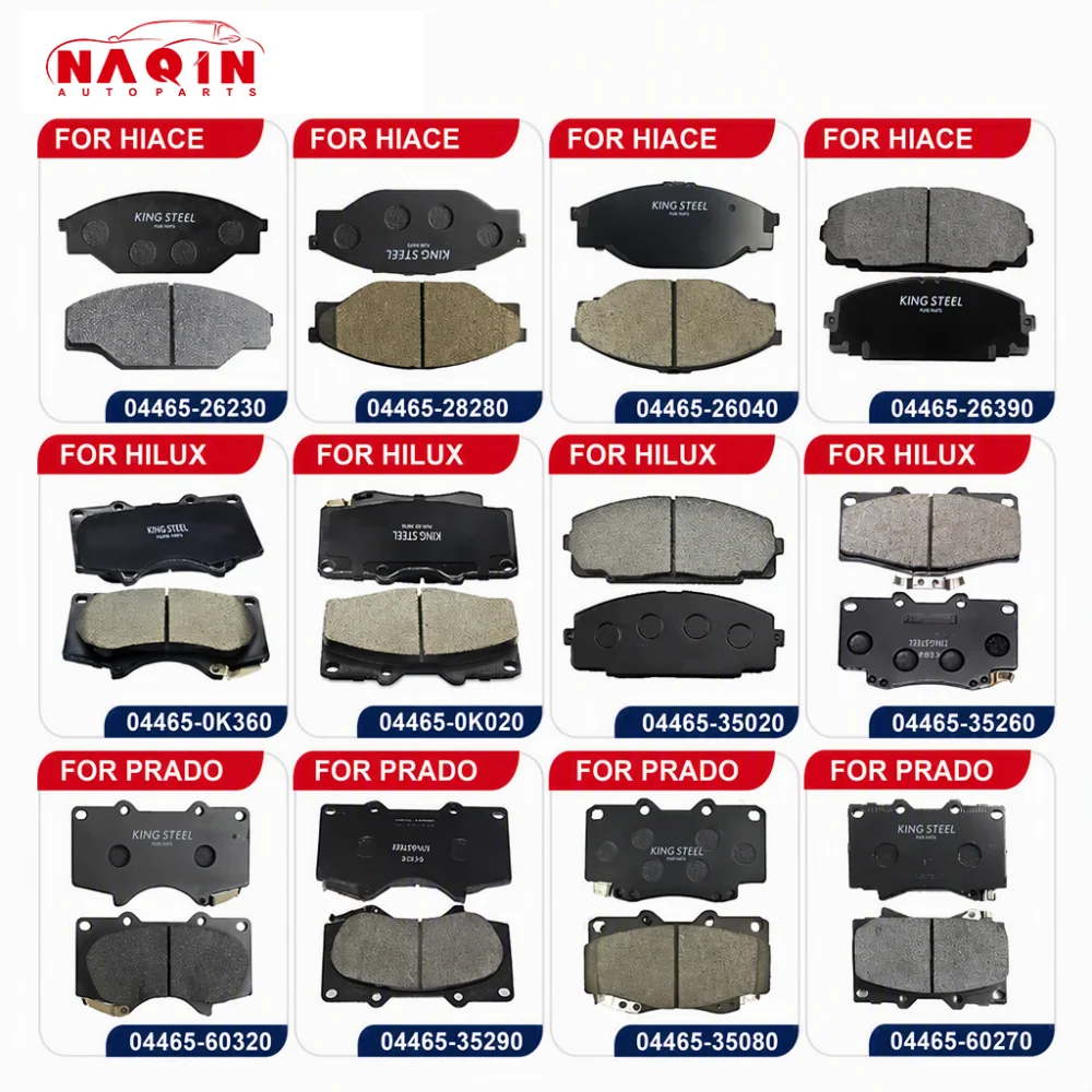 Wholesale Car Rear Brake Parts D2118 MD2118M Disc Brake Pads Strip for Toyota Corolla Chevrolet Honda Civic Mitsubishi Subaru